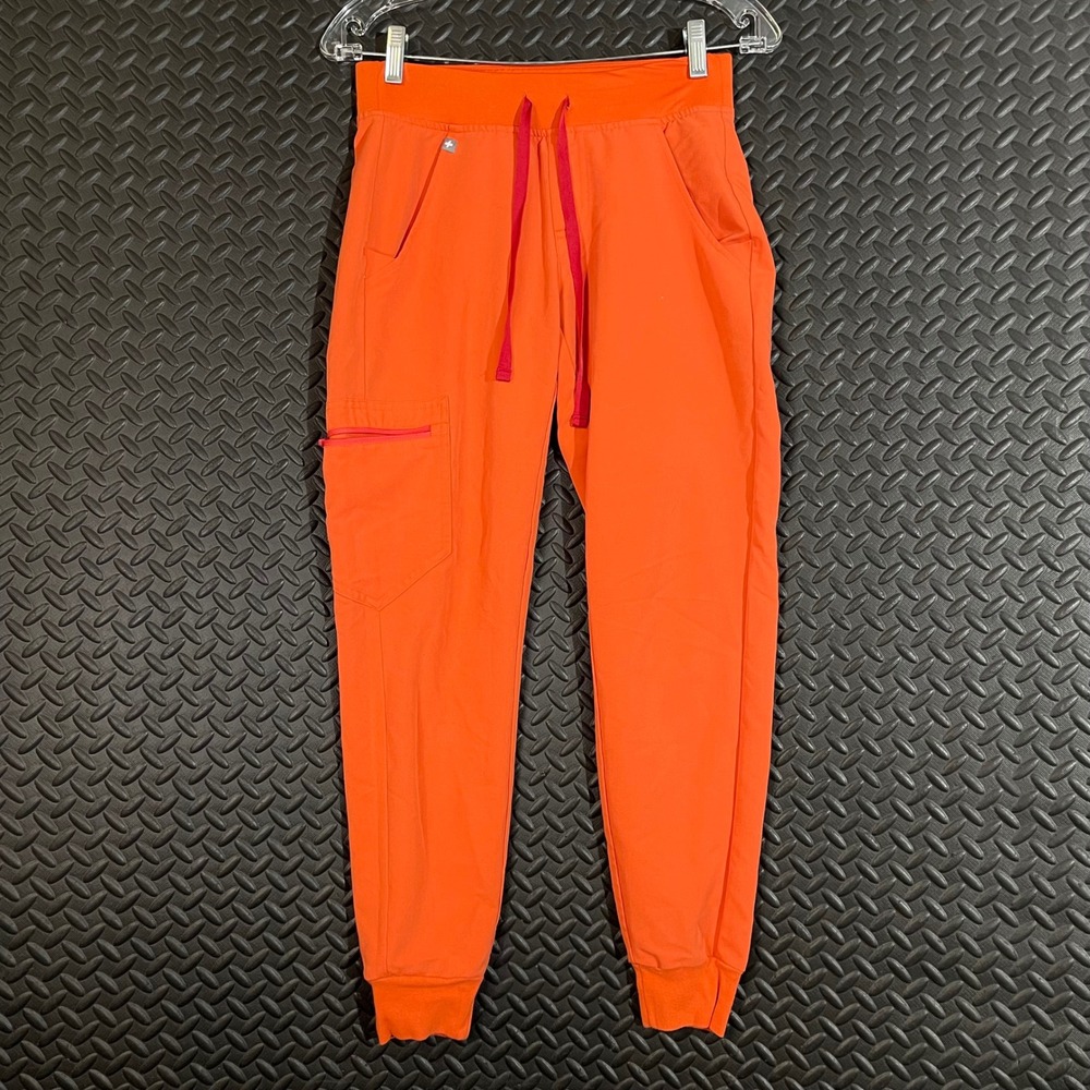 Figs Orange Jogger Pants